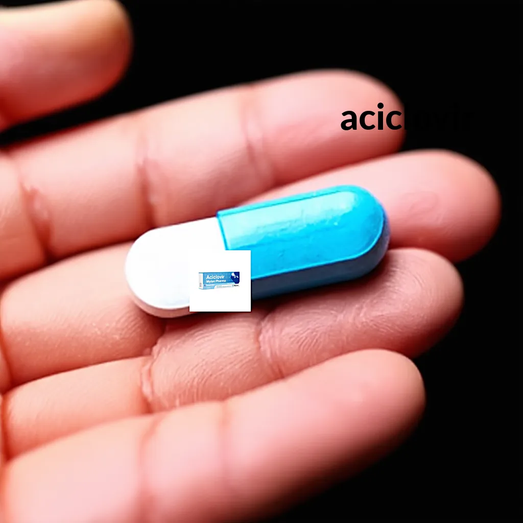 Aciclovir se vende con receta